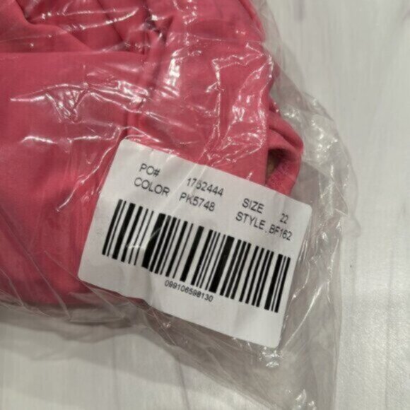 NWT J.Crew Women's Pink Scoop Neck One Piece Swimsuit Size 22 - Picture 6 of 6